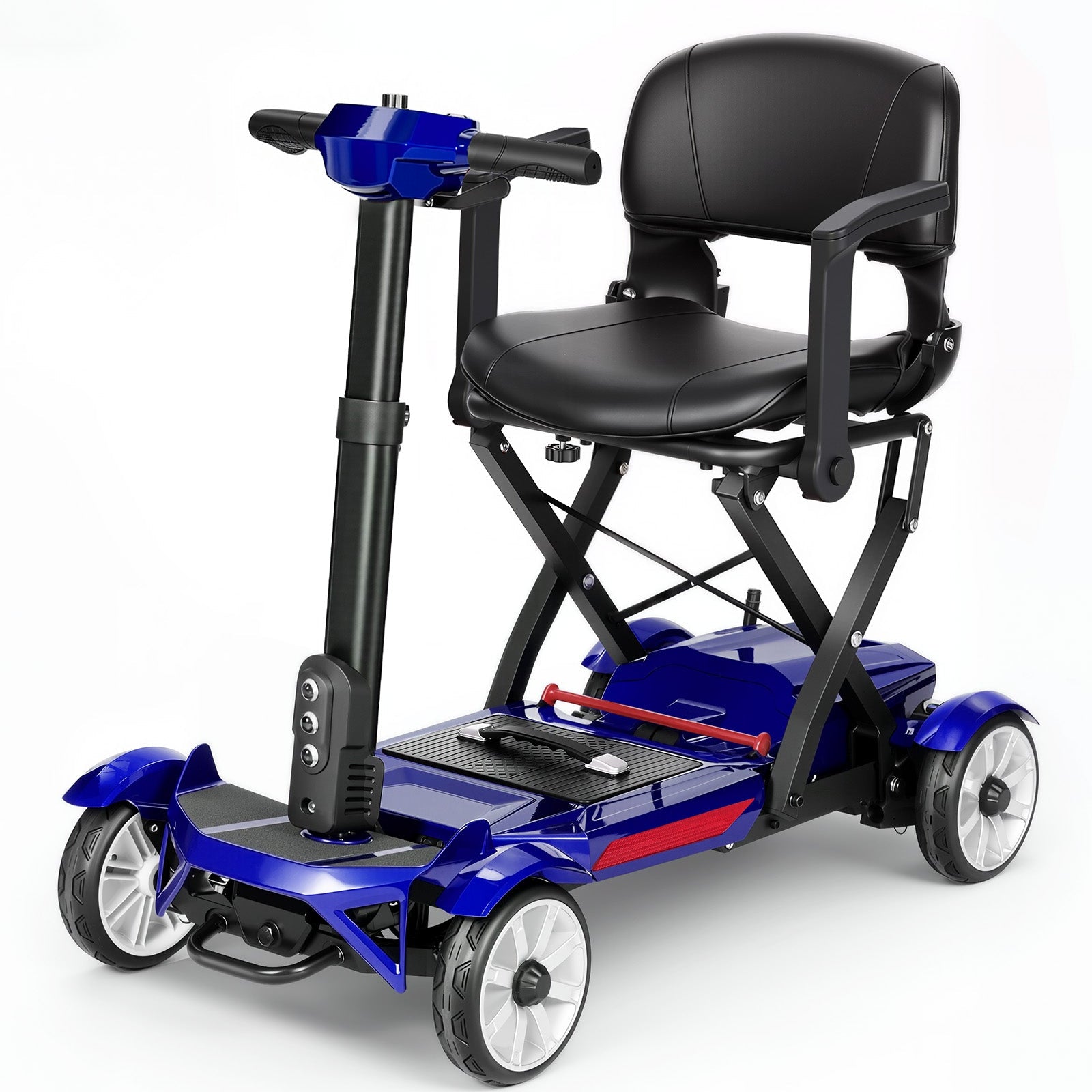 Mbxcooter M4F Lightweight Foldable Scooter | Shock-Absorbing Rear Suspension