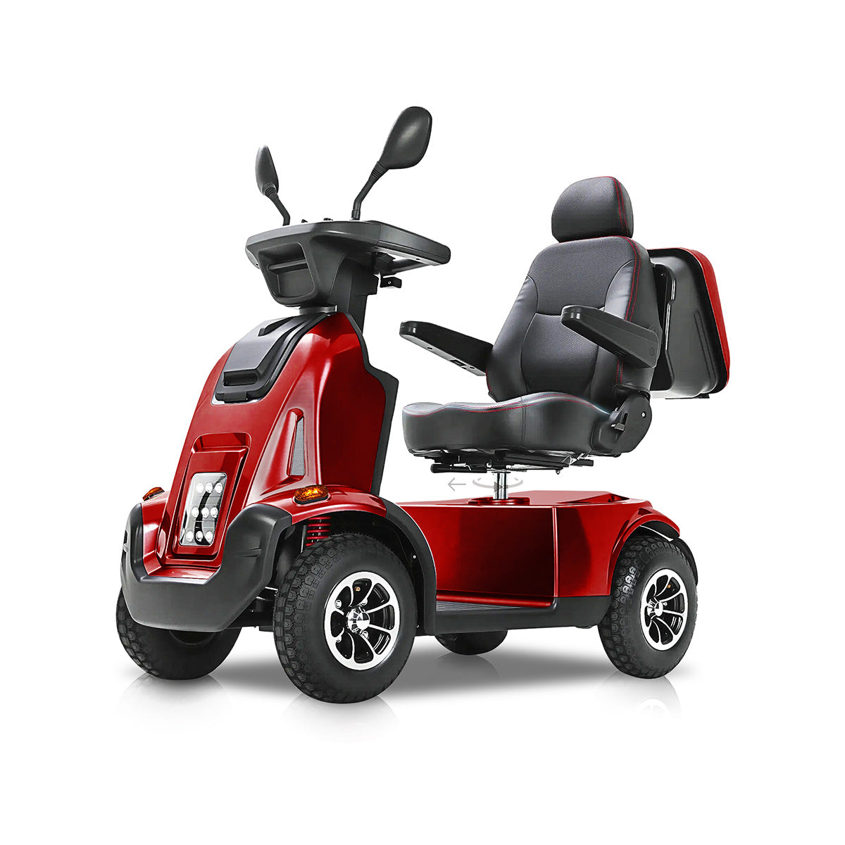 Mbxcooter MS500 Super Heavy-Duty All-Terrain Scooter | 550 lbs Capacity