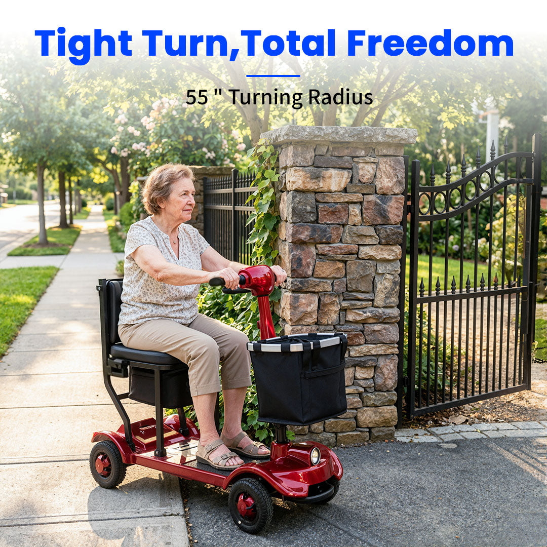 Mbxcooter M1F Lightweight Foldable Mobility Scooter