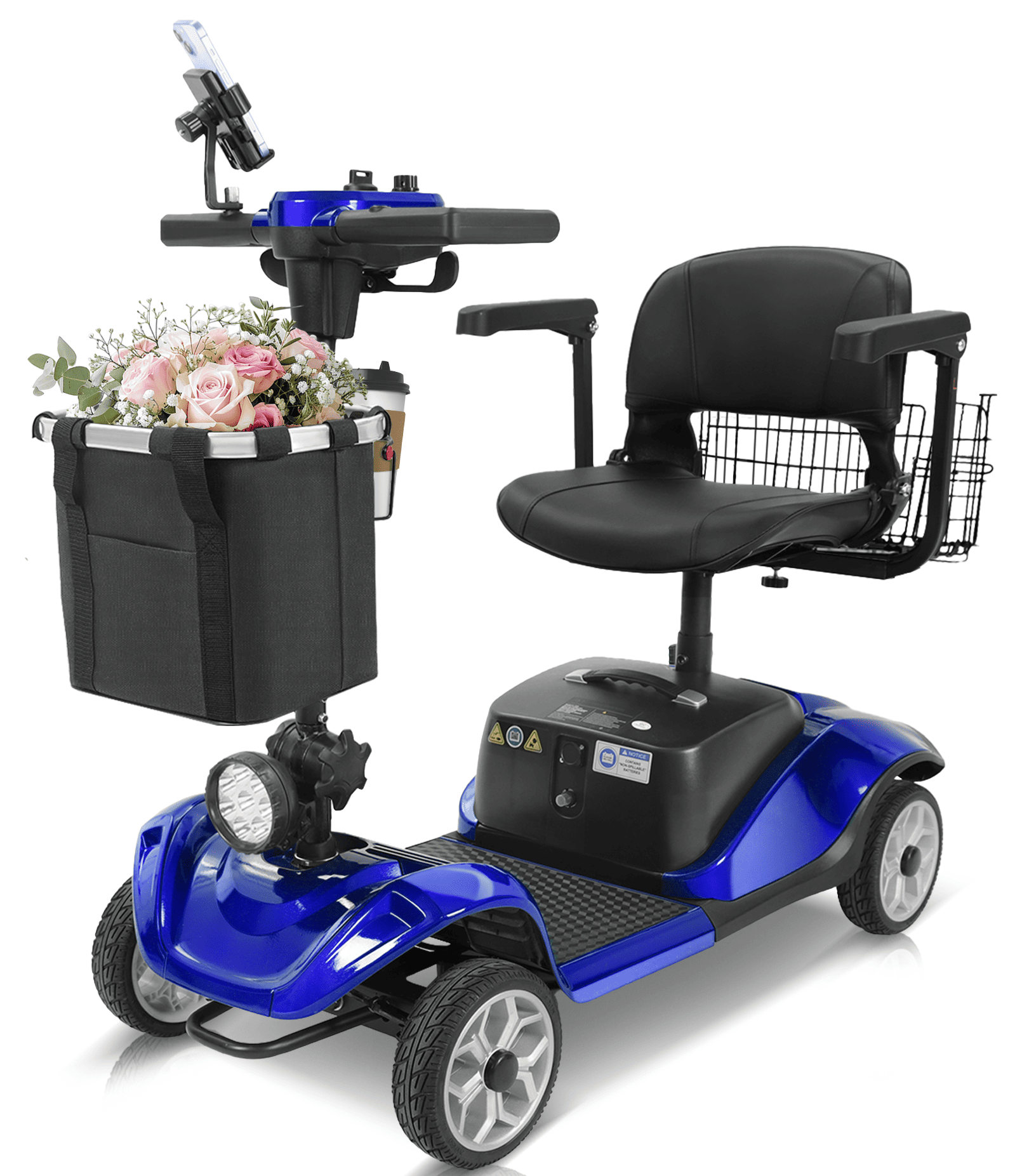 Mbxcooter M1 Mobility Scooter 4 Wheel for Seniors Adults