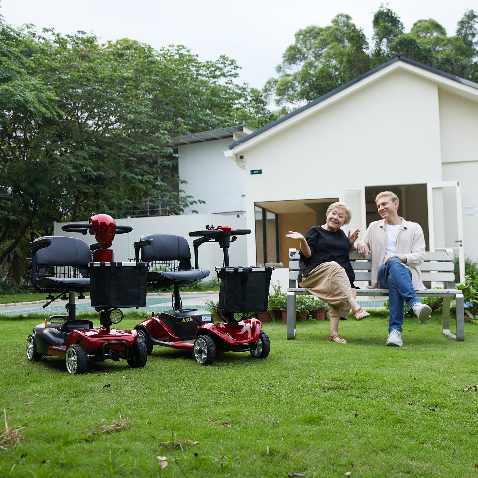 Mbxcooter MS20 4-Wheel Mobility Scooter for Seniors