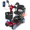 Mbxcooter MS20 4-Wheel Mobility Scooter for Seniors