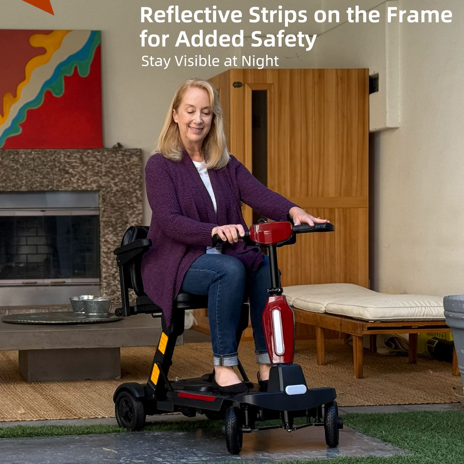 Mbxcooter MS20-F Lightweight Foldable Mobility Scooter