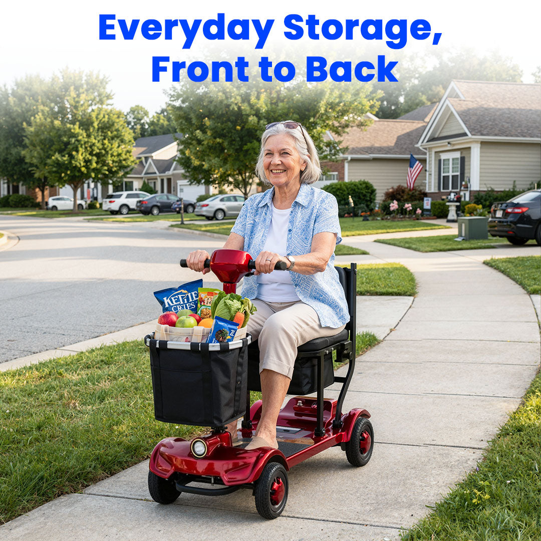 Mbxcooter M1F Lightweight Foldable Mobility Scooter